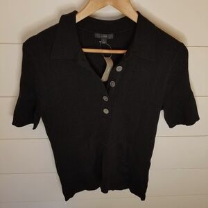 J.Crew Black Sweater Top